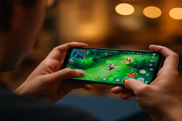 মোবাইল-ফ্রেন্ডলি ক্যাসিনো ইন্টারফেসের একটি নমুনা